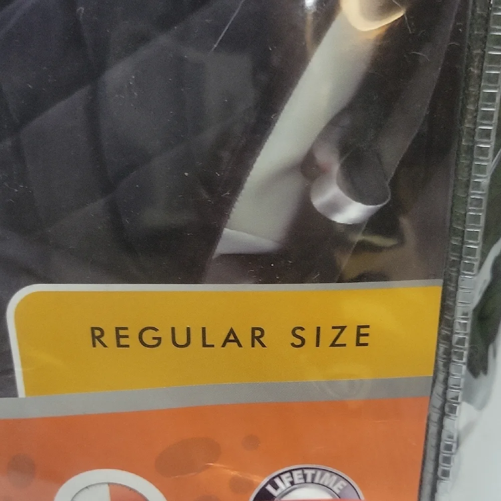 Black Rear Seat Cover for Cars, Trucks, and SUVs